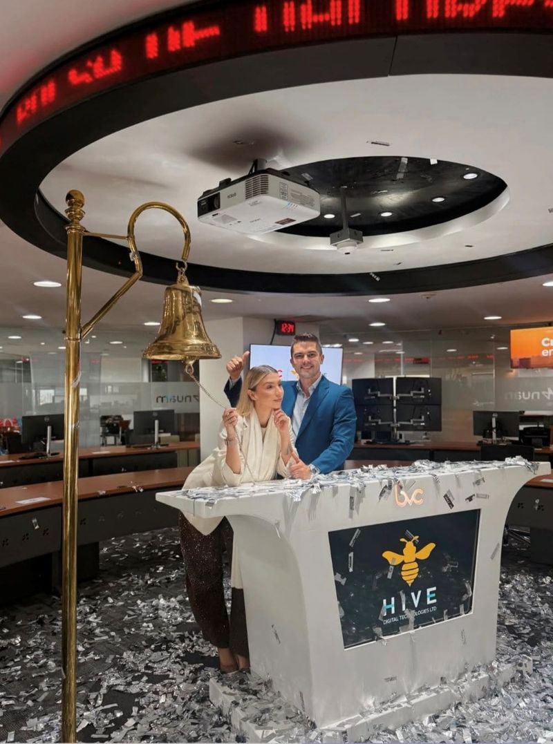 Daniella Moscarella at an investors event